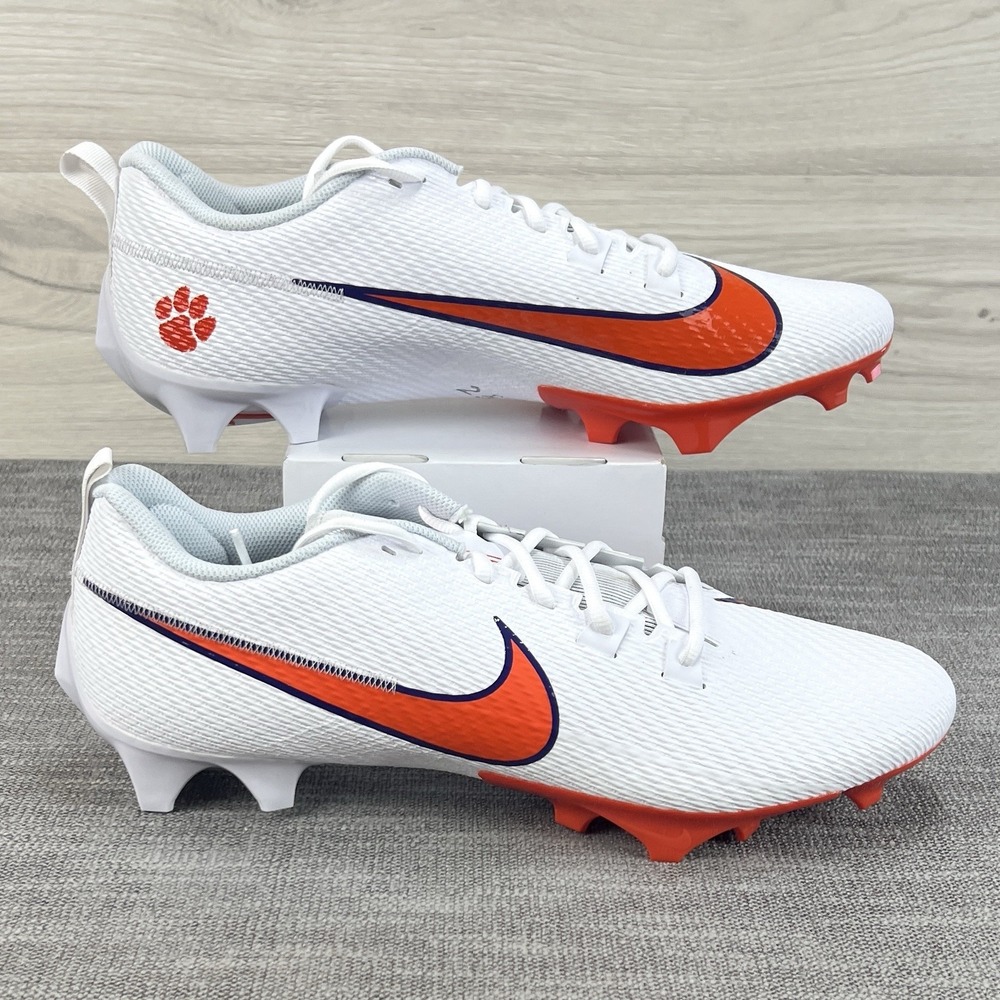 Size 16 - Nike Vapor Edge Speed 360 Clemson Tiger PE Football Cleats FJ5750-104